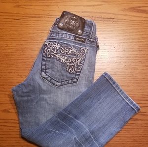 MISS ME crop jeans